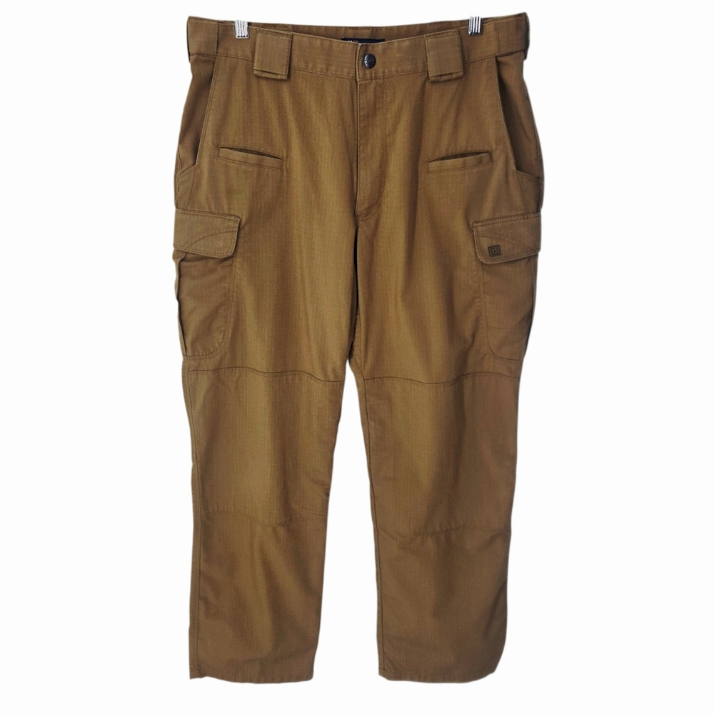5.11 Tactical Series "Stryke" Cargo Pants Battle Brown Style 74369 Sz 34x32 - Picture 2 of 16